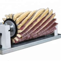 High quality sisal and tampico roller brush in wood