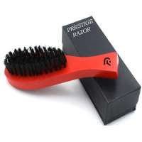 Prestige Razor 1915 | Beard Brush for Men Personal Care| Flat Bottom Beard Brush with 100% Boar Bristle for Shaving with Box