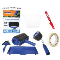 NEW Seamed Paint Runner Pro DIY Paint Roller Kit Painter Tools